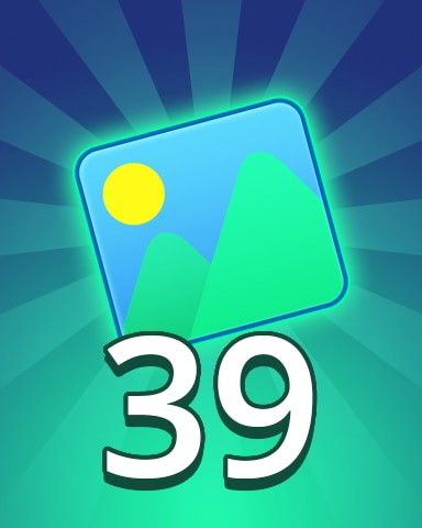 Pogo Daily Sudoku Theme 39 Badge
