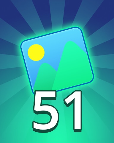 Pogo Daily Sudoku Theme 51 Badge