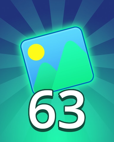 Pogo Daily Sudoku Theme 63 Badge