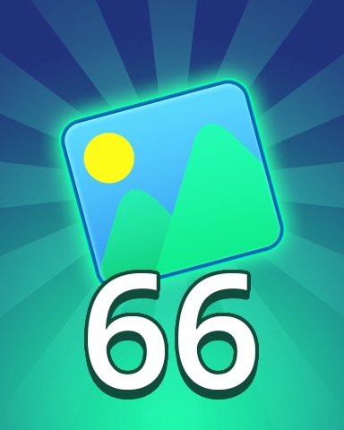 Pogo Daily Sudoku Theme 66 Badge