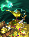 Ali Baba Slots Heap of Coins Badge