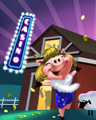 Hog Heaven Slots Hog Barn Badge
