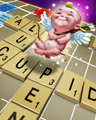 SCRABBLE Cupid for 10 Points Badge