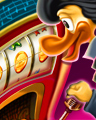 Sock Hop Slots Jukebox Badge
