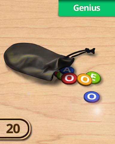 A Way With Words 20 Genius Challenge Badge