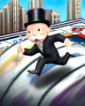 MONOPOLY Slots Ride the Reels Badge