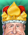 Pogo Payday Freecell HD Crown of Spades Badge