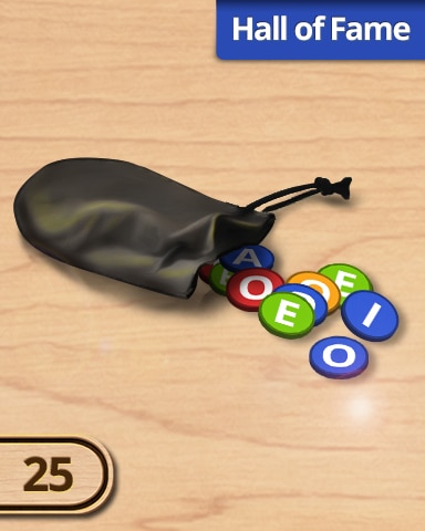 A Way With Words 25 Hall of Fame Challenge Badge