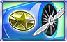 Aces Up Buckle Up Badge