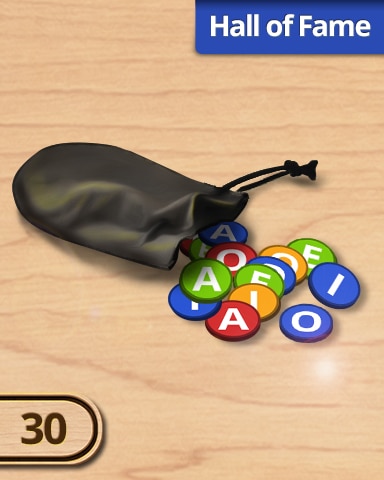 A Way With Words 30 Hall of Fame Challenge Badge