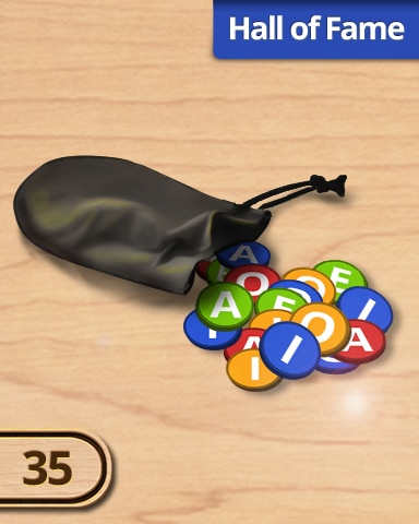 A Way With Words 35 Hall of Fame Challenge Badge