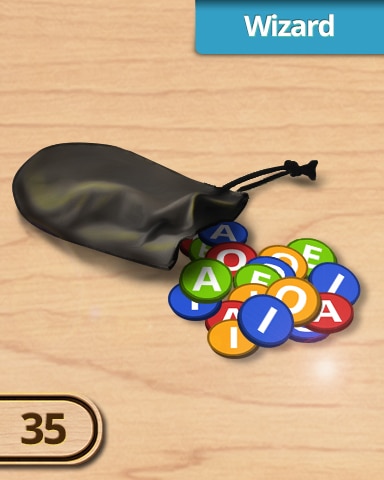 A Way With Words 35 Wizard Challenge Badge
