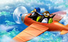 Pogo Penguin Blocks Air Express Badge