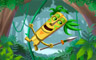 Pogo Jungle Gin Swingin' Tiki Badge