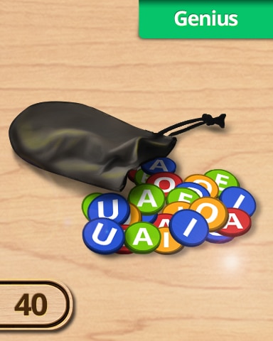 A Way With Words 40 Genius Challenge Badge