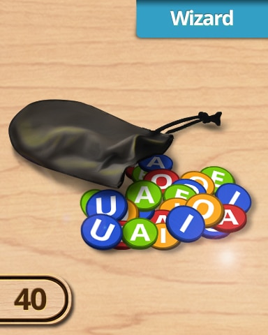 A Way With Words 40 Wizard Challenge Badge