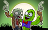 Pogo Plants vs Zombies To Arms Badge
