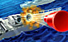 Pogo BATTLESHIP Pegs Away Badge
