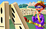 Pogo Dominoes Queen's Diamond Nudge Badge