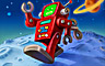 Pogo Sci-Fi Slots Red Robot Badge