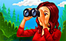 Pogo Claire Hart Classic Claire-Voyant Badge