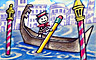 Pogo Hangman Hijinks Gondoliers Badge