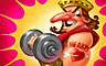 Pogo Hearts No Prisoners Badge