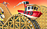 Pogo Boardwalk Sea Ball Boat Derby Badge