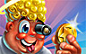 Pogo Slingo Ricochet Coin Collector Badge