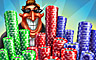 Pogo High Stakes Poker Mister Chips Badge