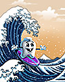 Great Wave Super Secret Badge