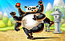 Pogo Panda Pai Gow Poker Handy Bear Badge
