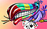 Pogo Jungle Gin Gin Grin Badge