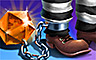 Pogo Bejeweled 3 Gem-n-Chain Badge