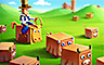 Pogo Stack 'em Stack Stampede Badge