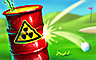 Pogo Golf Solitaire Hazard Wizard Badge