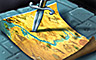 Pogo Amazing Adventures Take a Stab Badge
