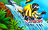 Pogo Rainy Day Spider Solitaire Hold Tight Badge