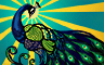 Claire Hart Classic The Peacock Room Badge