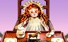 Claire Hart Classic The Doll Tea Party Badge