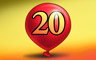 Poppit! Party Rank 20 Badge