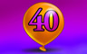 Poppit! Party Rank 40 Badge