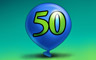 Poppit! Party Rank 50 Badge