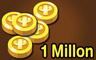 Poppit! Party One Million PopCoins Badge