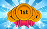 Poppit! Bingo 200 Firsts Badge
