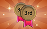 Poppit! Bingo 20 Thirds Badge