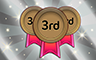 Poppit! Bingo 75 Thirds Badge