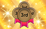 Poppit! Bingo 150 Thirds Badge