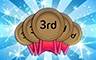 Poppit! Bingo 300 Thirds Badge