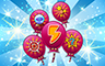 Poppit! Bingo 1,000 Power-Ups Badge